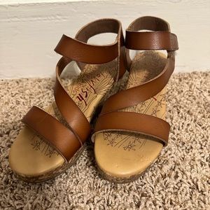 Little Girls Blowfish Wedge Heel